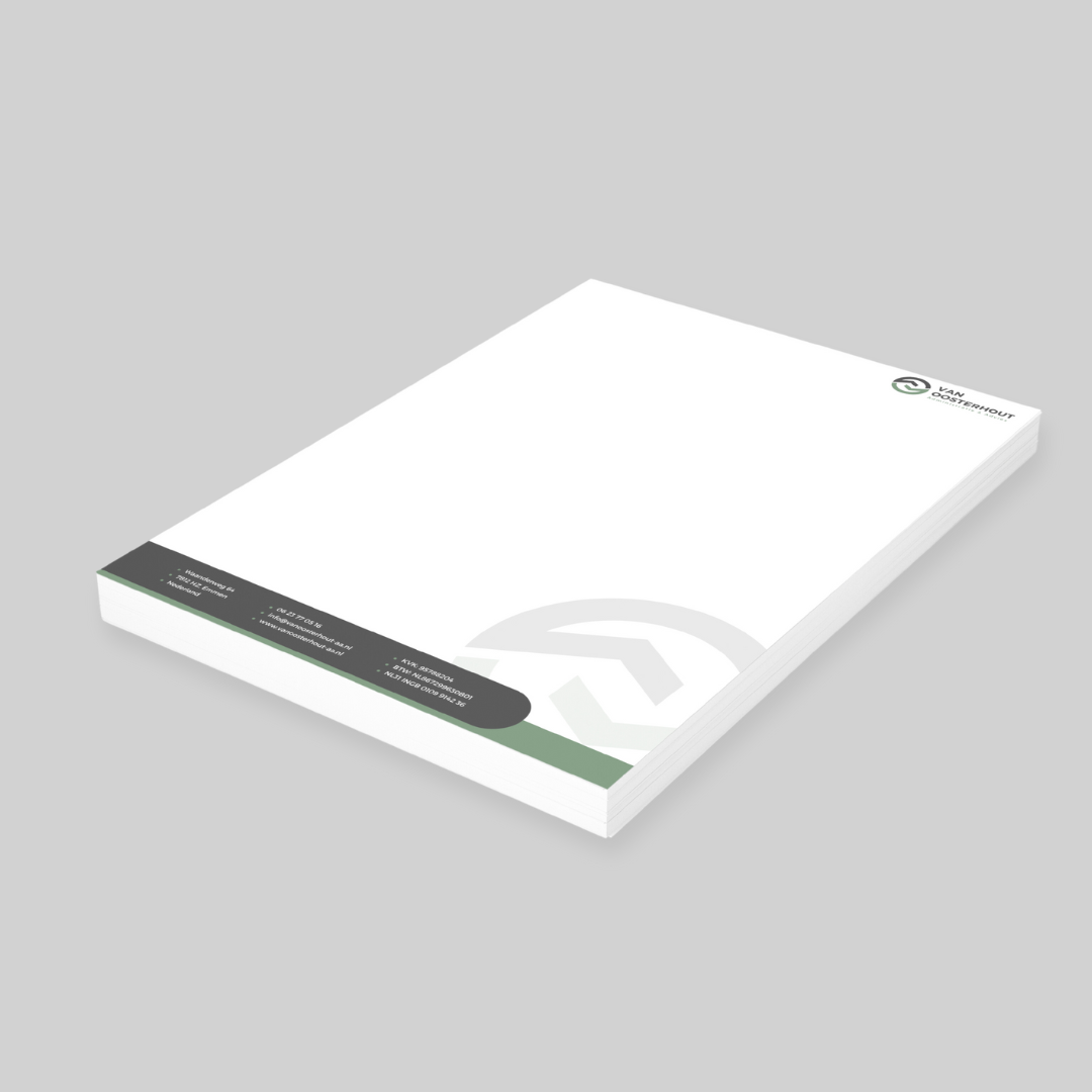 mockup briefpapier